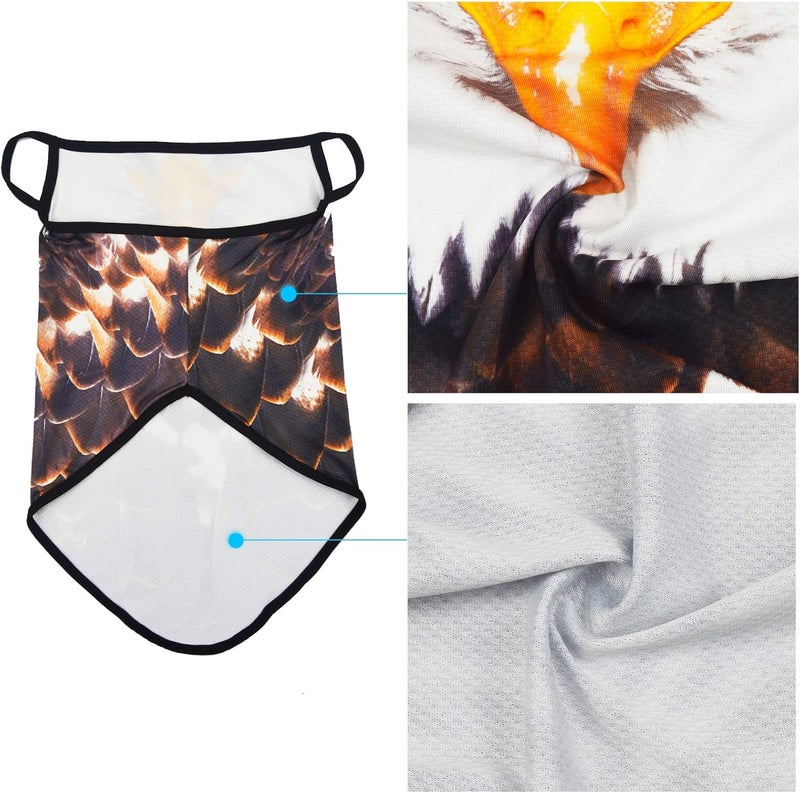 Obacle Bandana Face Mask with Ear Loops Neck Gaiter Face Mask Scarf Face Cover for Men Women - Image 3